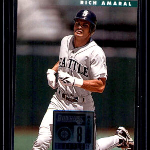 1996 Donruss - Rich Amaral #385 Seattle Mariners