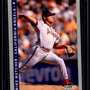 1993 Fleer - Mike Butcher #569 California Angels