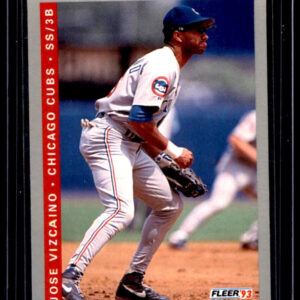 1993 Fleer - Jose Vizcaino #385 Chicago Cubs