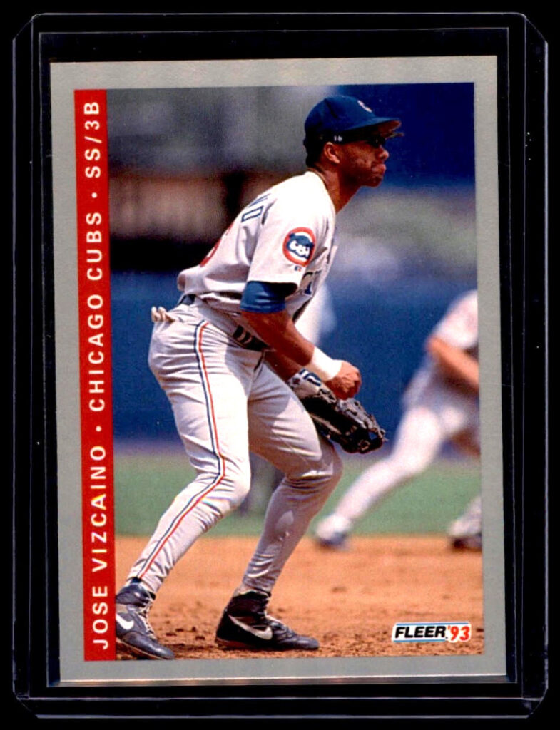 1993 Fleer - Jose Vizcaino #385 Chicago Cubs