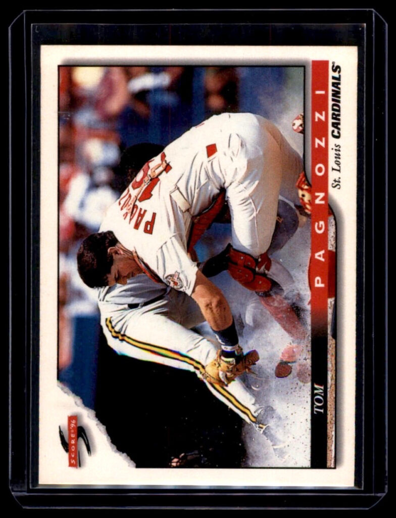 1996 Score Tom Pagnozzi St. Louis Cardinals #403