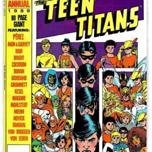 Secret Origins Annual #3 1989 - Teen Titans 80 Page Giant- DC Comics