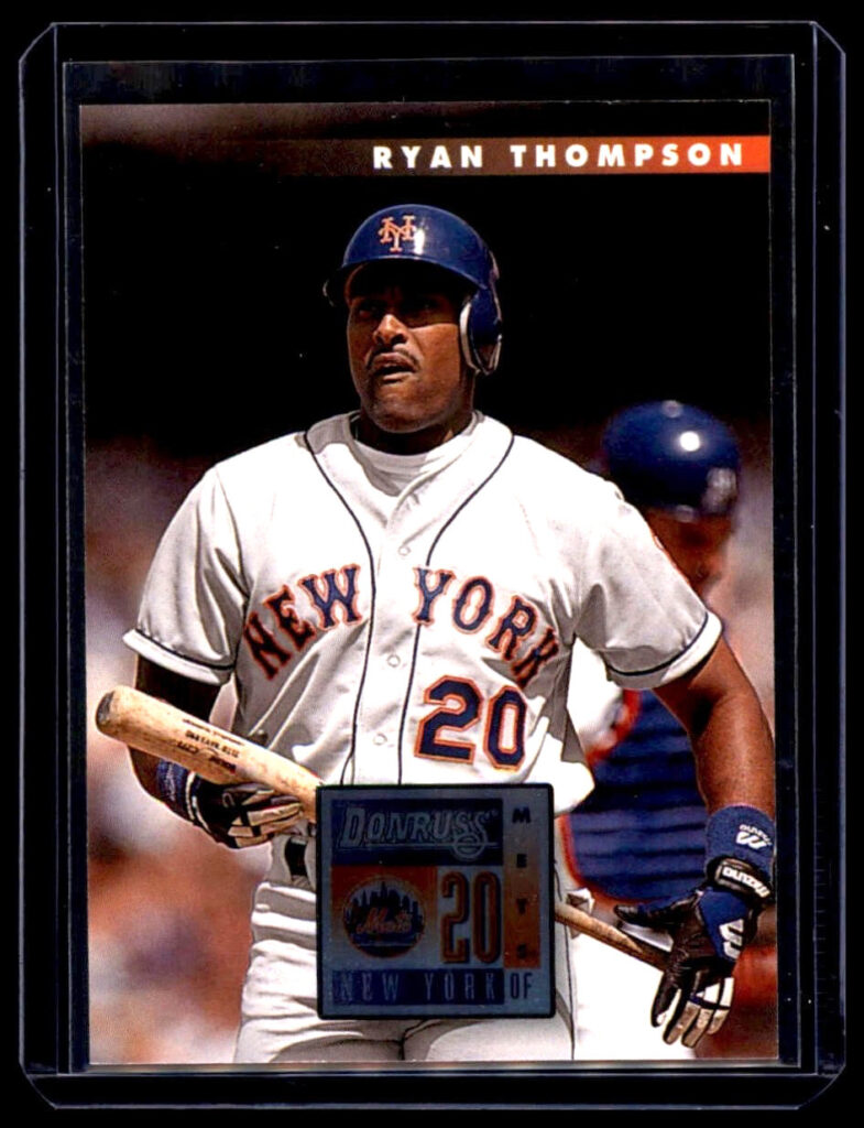 1996 Donruss - Ryan Thompson #458 New York Mets