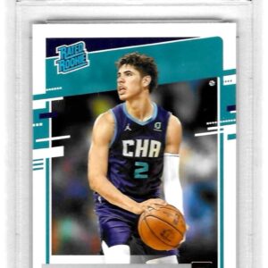 2020 Panini Donruss LaMelo Ball Rated Rookie Card Hornets #202 RC PSA 10 GEM MT