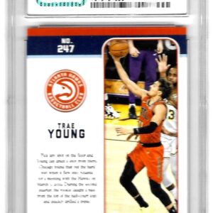 2018-19 Panini Chronicles Marquee Trae Young Pink #247 RC CSG 9 Mint