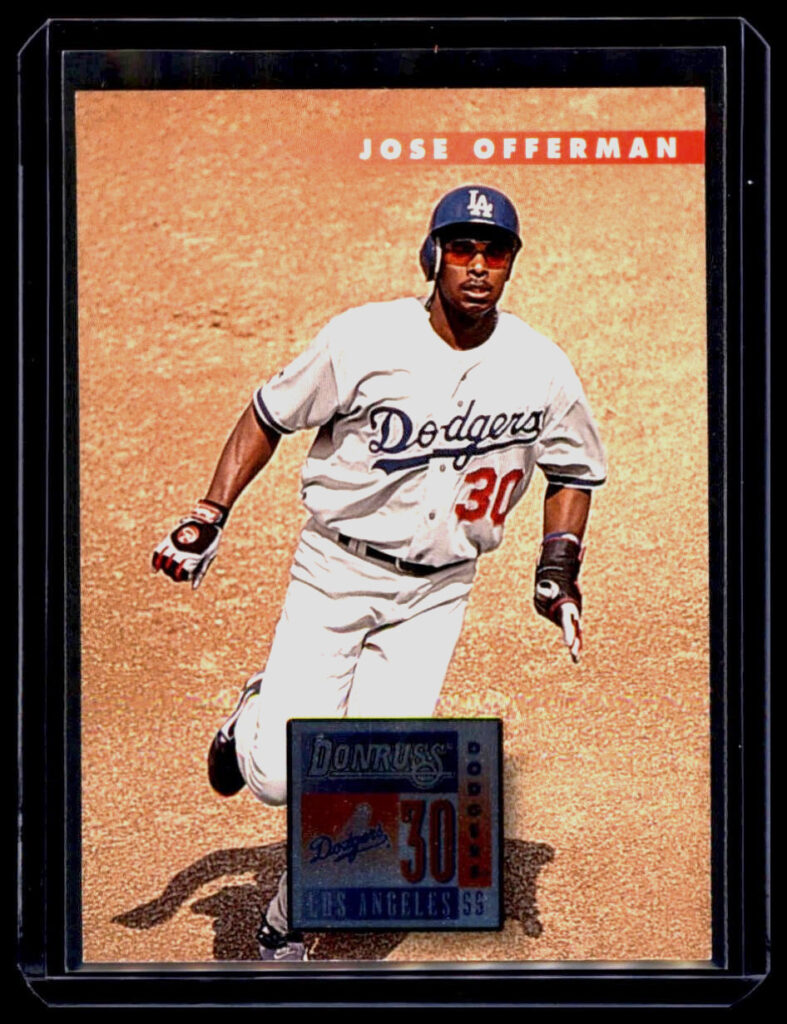 1996 Donruss - Jose Offerman #546 Los Angeles Dodgers