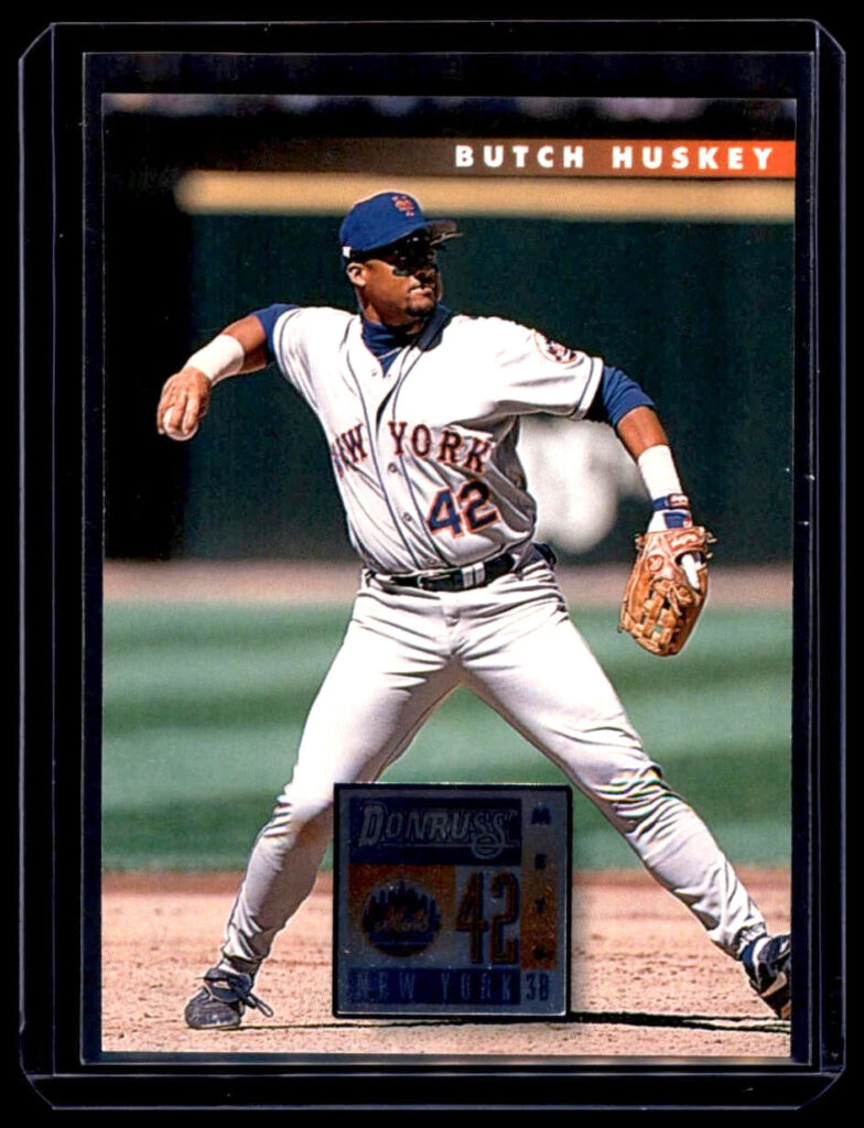 1996 Donruss - Butch Huskey #351 New York Mets