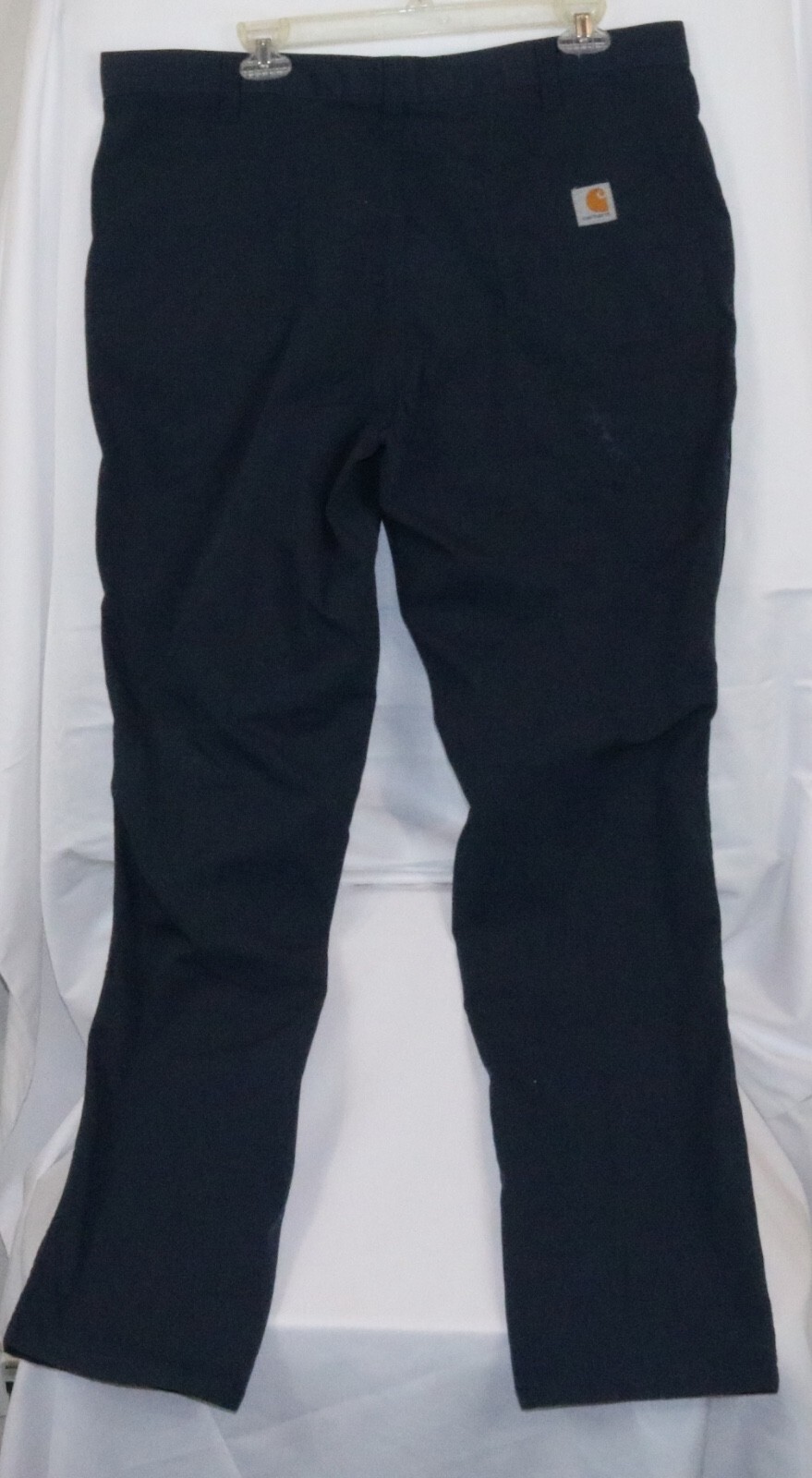 CARHARTT 74533-20 Lightweight Bicomponent Blue Relaxed Work Pants Men Size 38X34 - Image 4