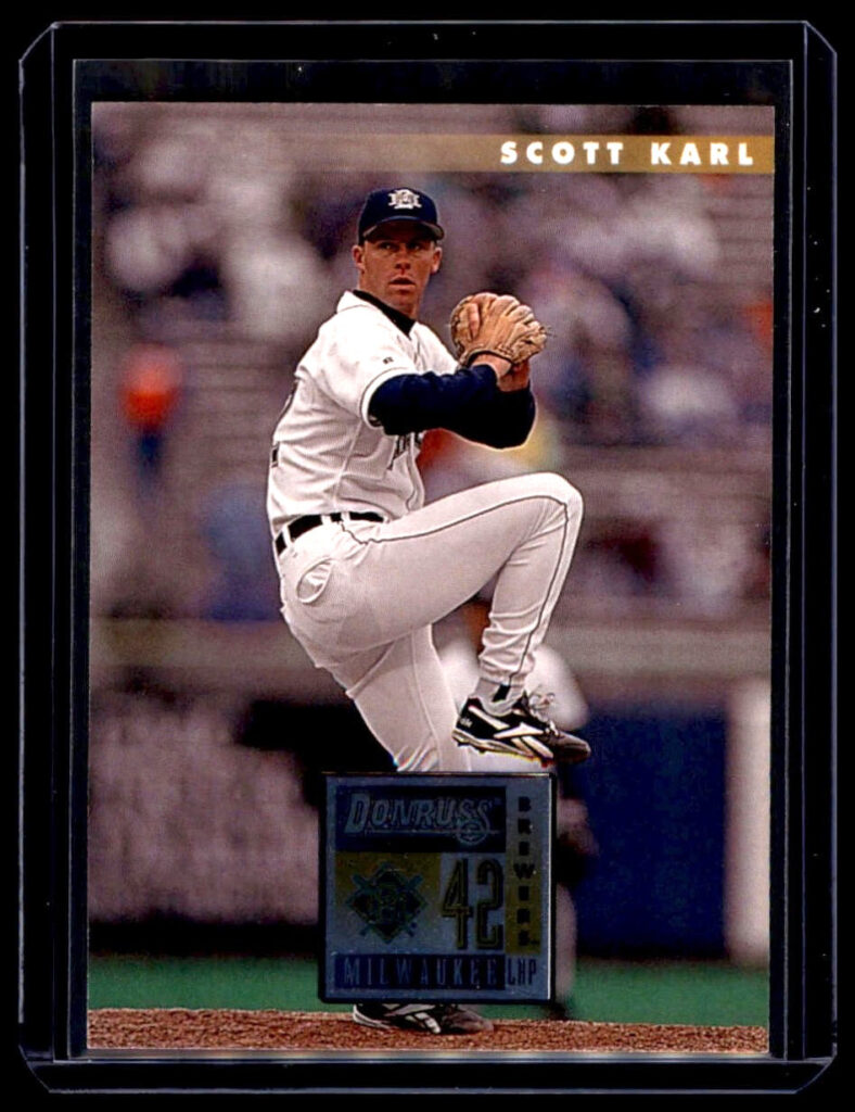1996 Donruss - Scott Karl #414 Milwaukee Brewers