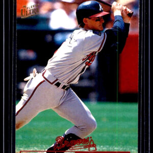 1995 Fleer Ultra - Jeff Blauser #346 Atlanta Braves Baseball