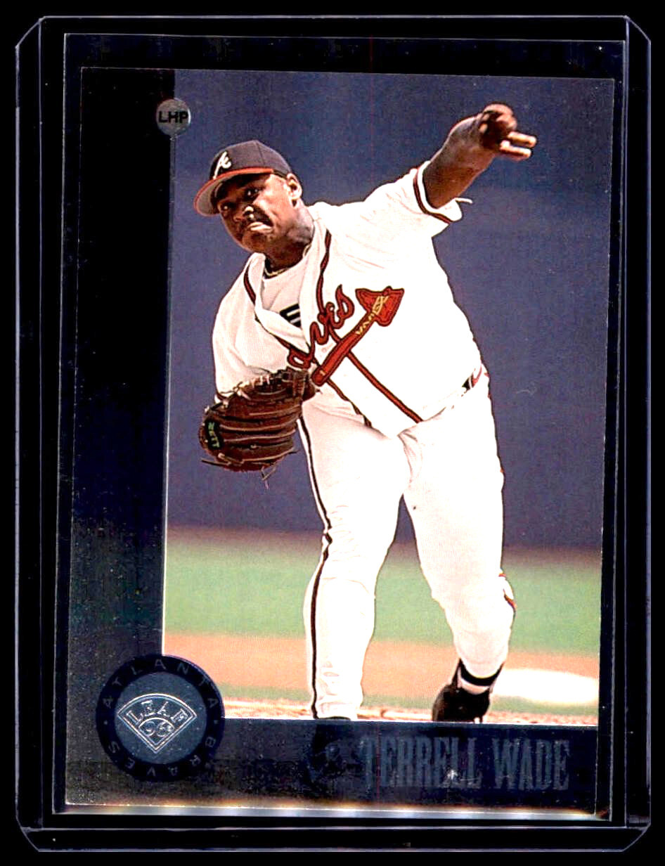 1996 Leaf - Terrell Wade #144 Atlanta Braves