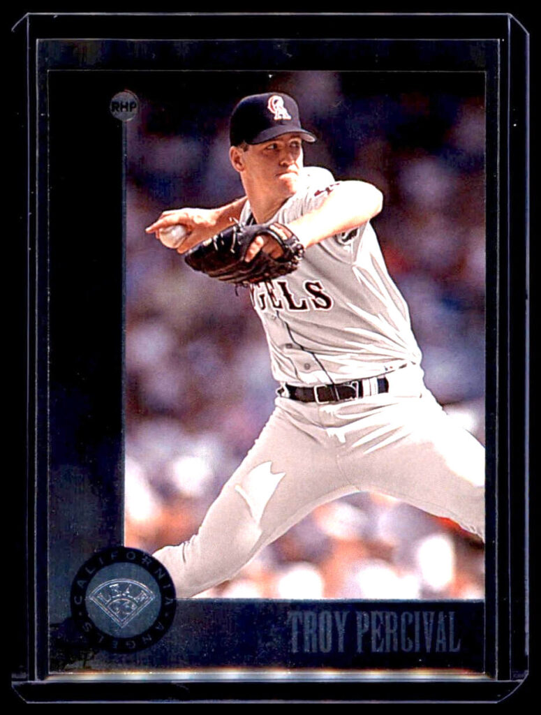 1996 Leaf - Troy Percival #76 California Angels