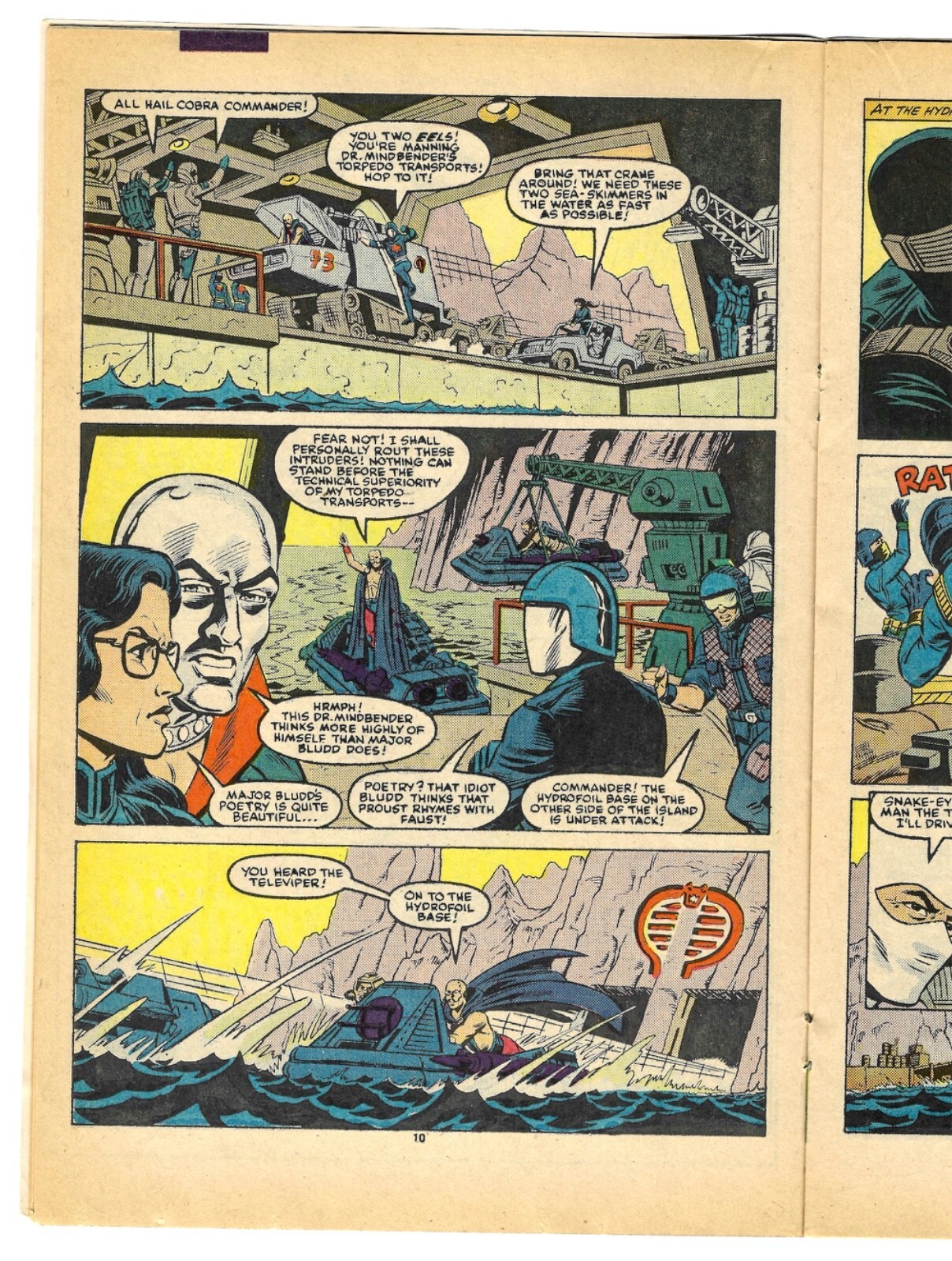 G. I. JOE: A REAL AMERICAN HERO #47 1ST APPEARANCE OF BEACHHEAD MARVEL COMCS - Image 2