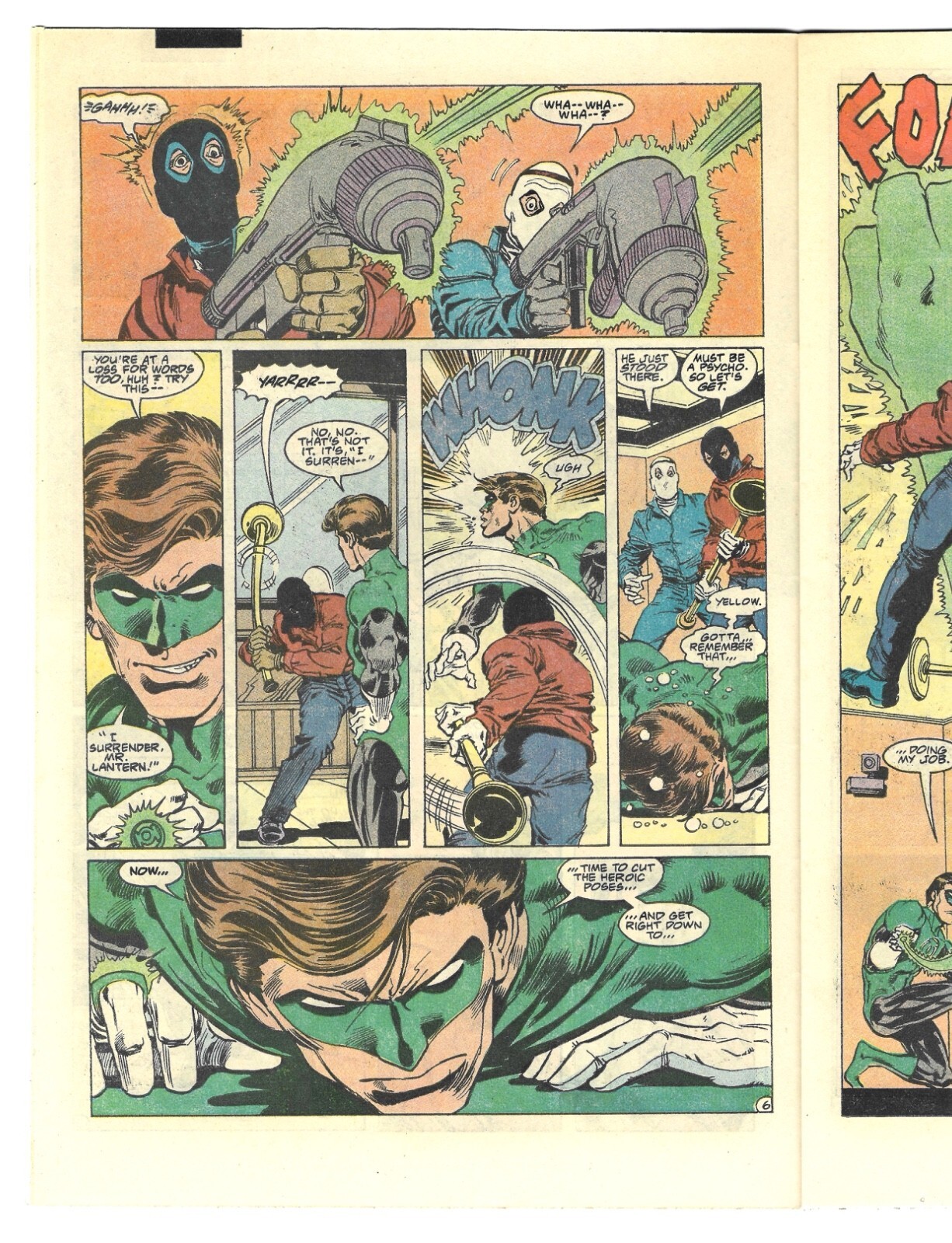 Green Lantern: Emerald Dawn II #1 1991 DC Comics Romeo Tanghal Cover - Image 2