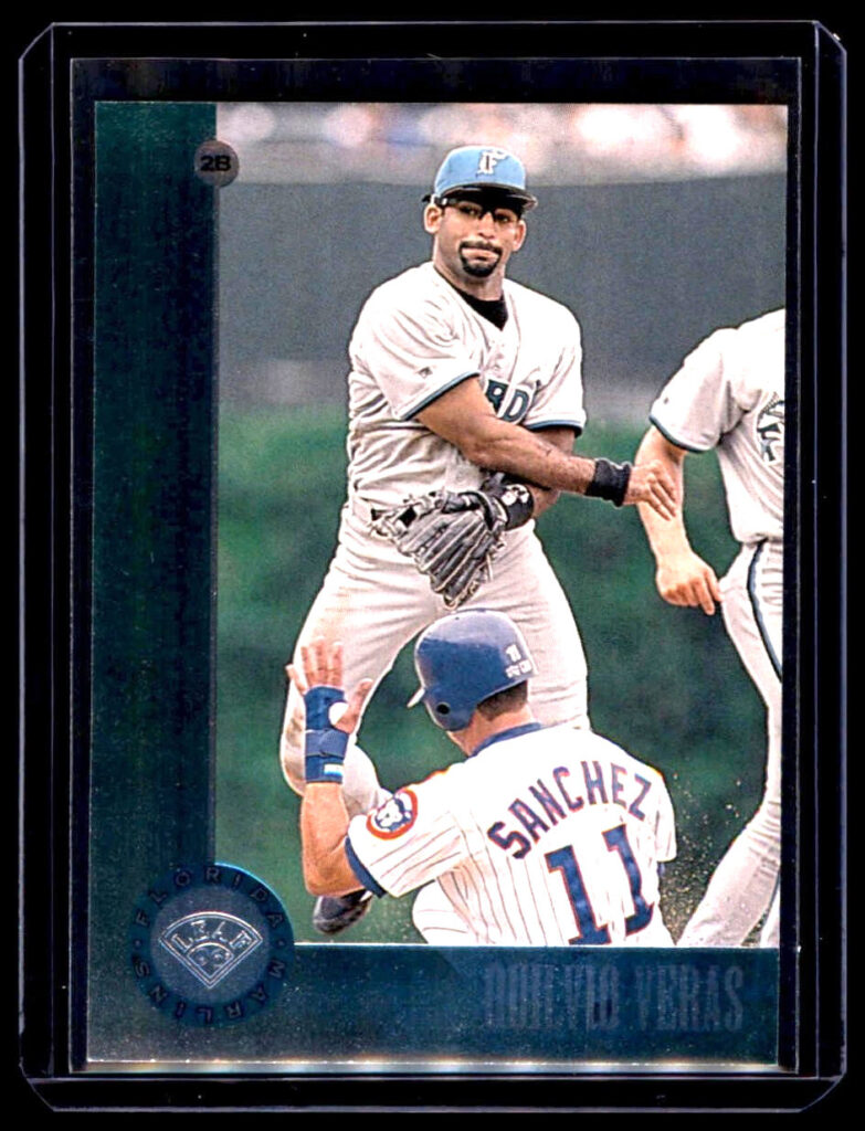 1996 Leaf - Quilvio Veras #171 Florida Marlins