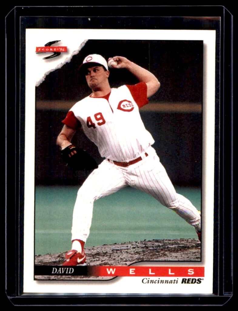 1996 Score Baseball #471 David Wells Cincinnati Reds