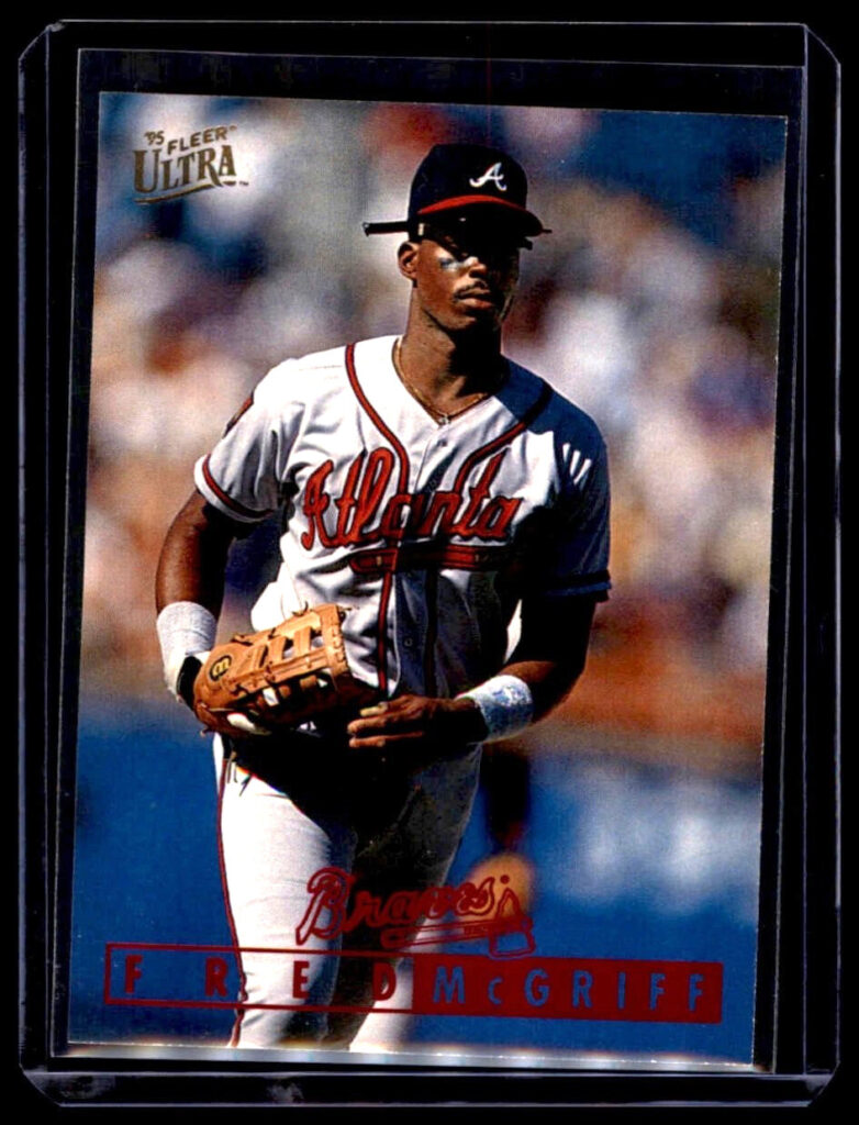 1995 Fleer Ultra - Fred McGriff #351 Atlanta Braves