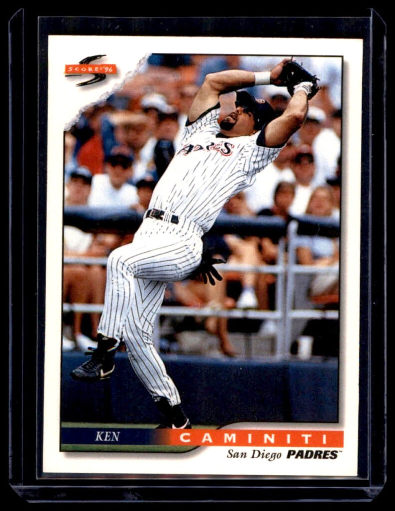 1996 Score - Ken Caminiti #338 San Diego Padres