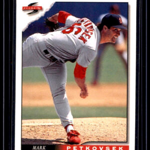 1996 Score - Mark Petkovsek #448 St. Louis Cardinals