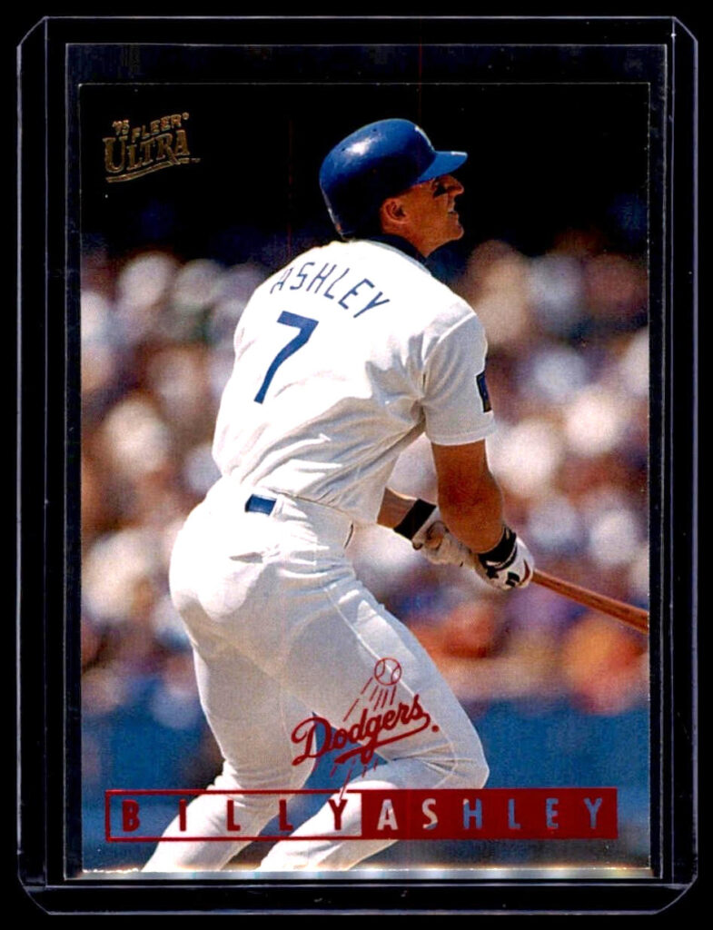 1995 Fleer Ultra - Billy Ashley #392 Los Angeles Dodgers
